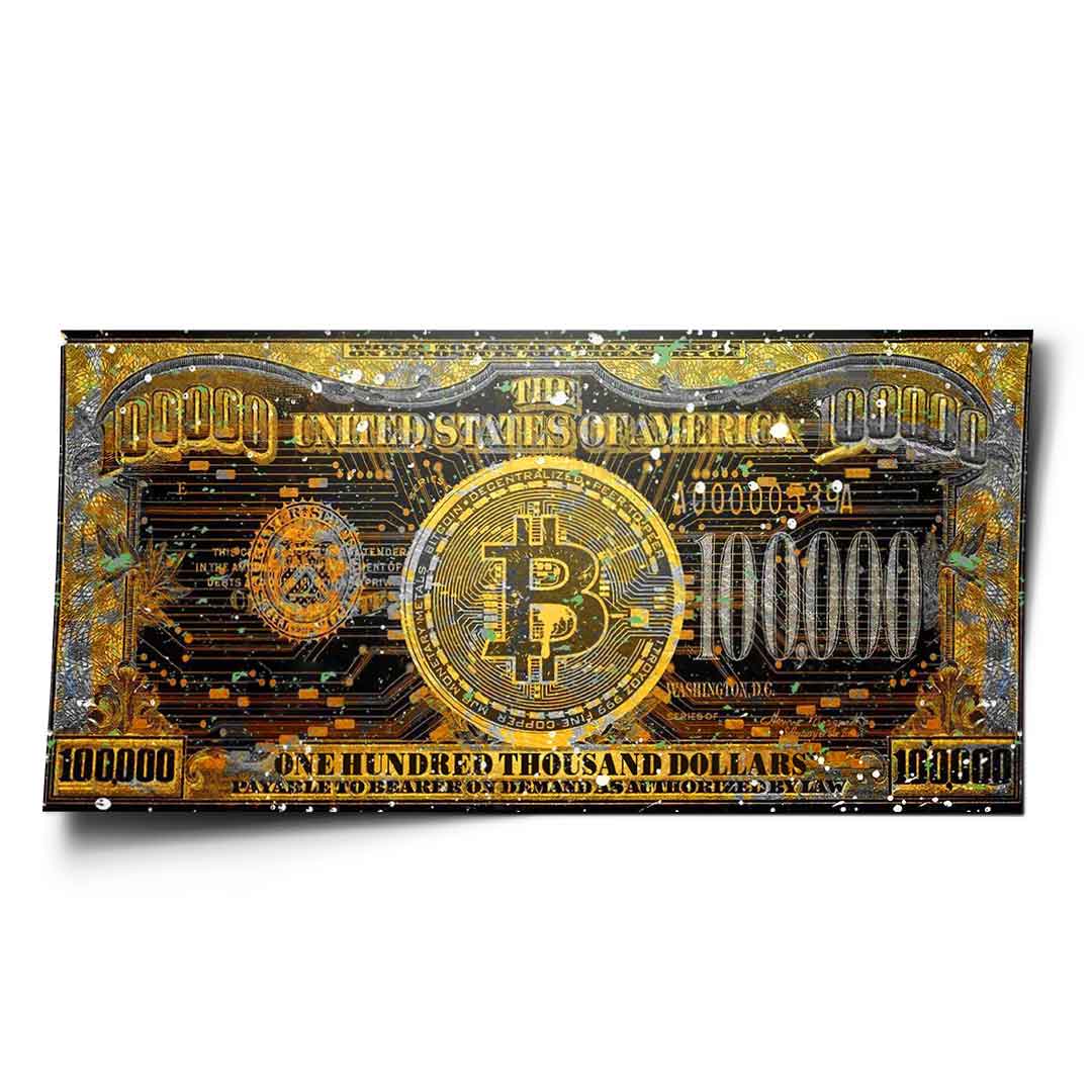 Bitcoins vision - poster