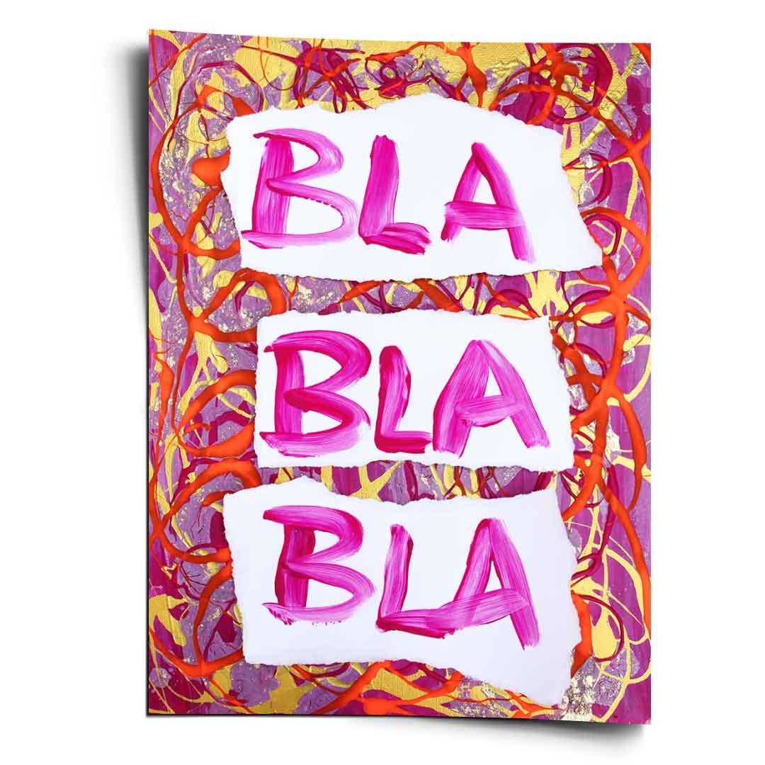 Bla bla bla - Poster