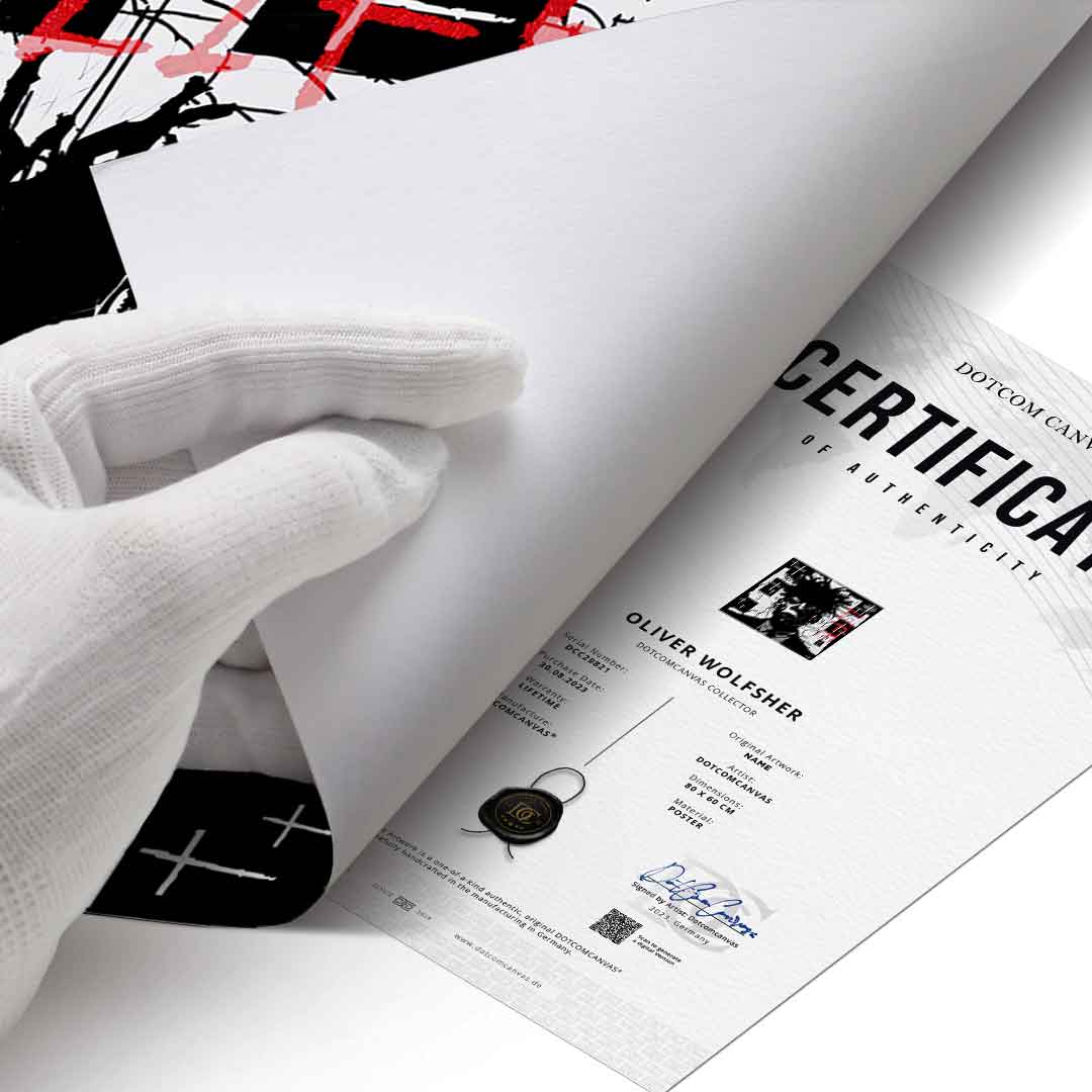 Black Man in Suit - Poster