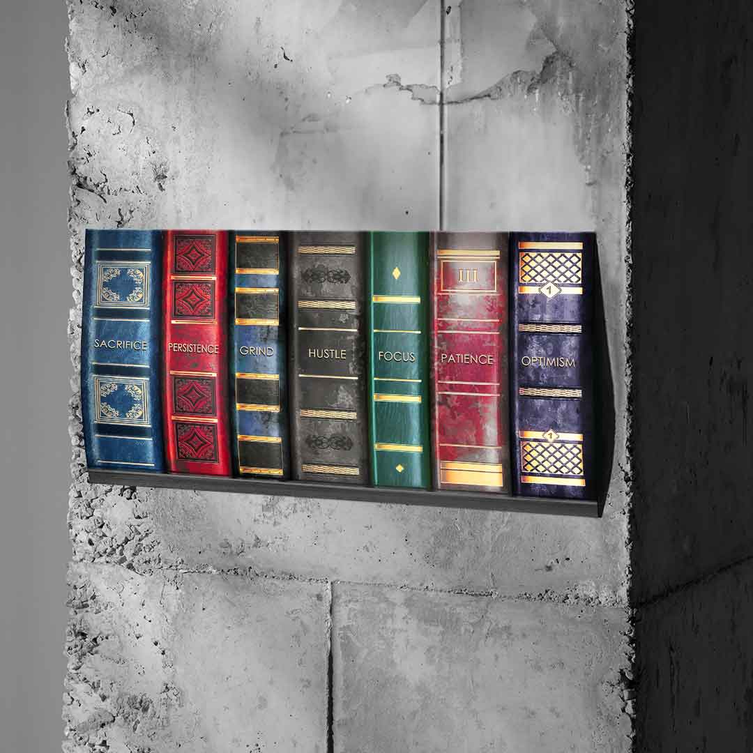 Books Build Mindset - Poster