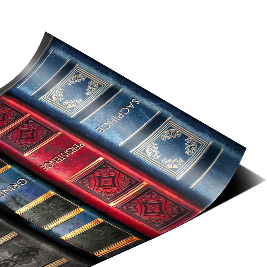 Books Build Mindset - Poster