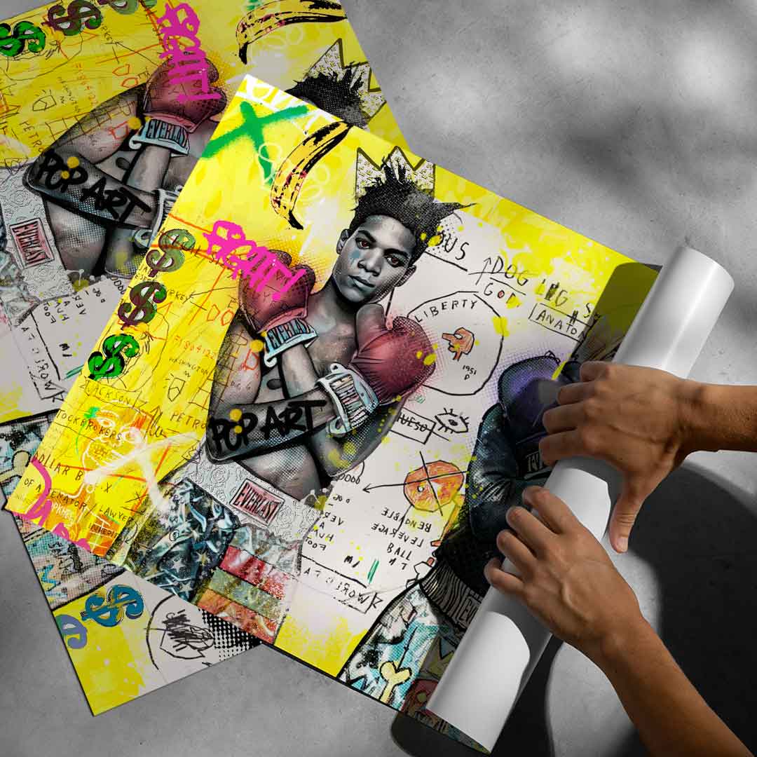 Boxwarhol Bask - Poster