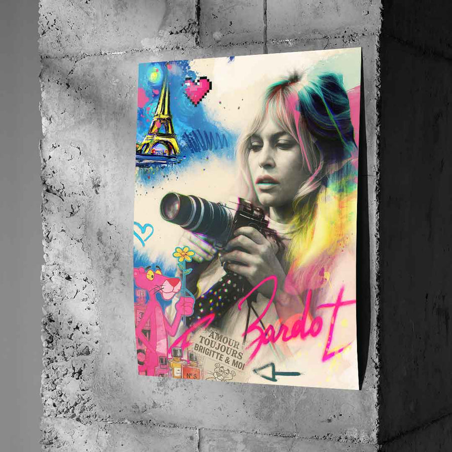 Brigitte Paris - Poster
