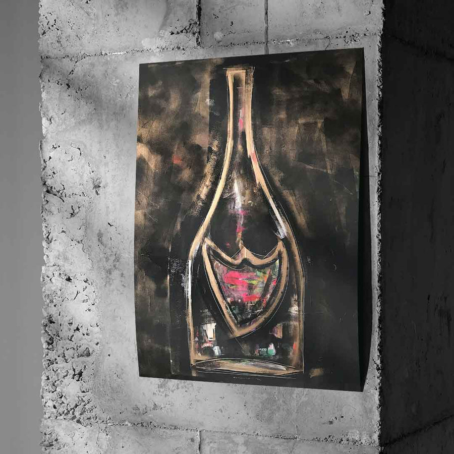Bronze Champagne - Poster