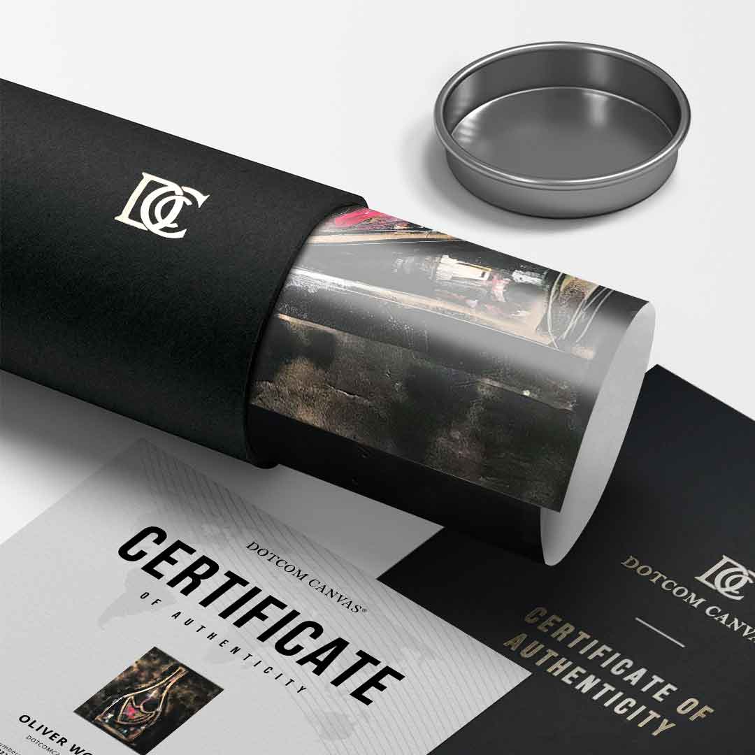 Bronze Champagne - Poster