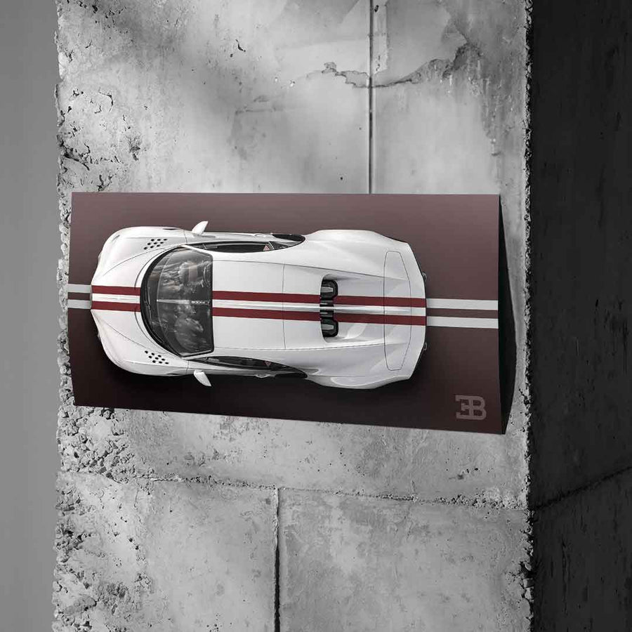 Bugatti Centodieci – Plakat