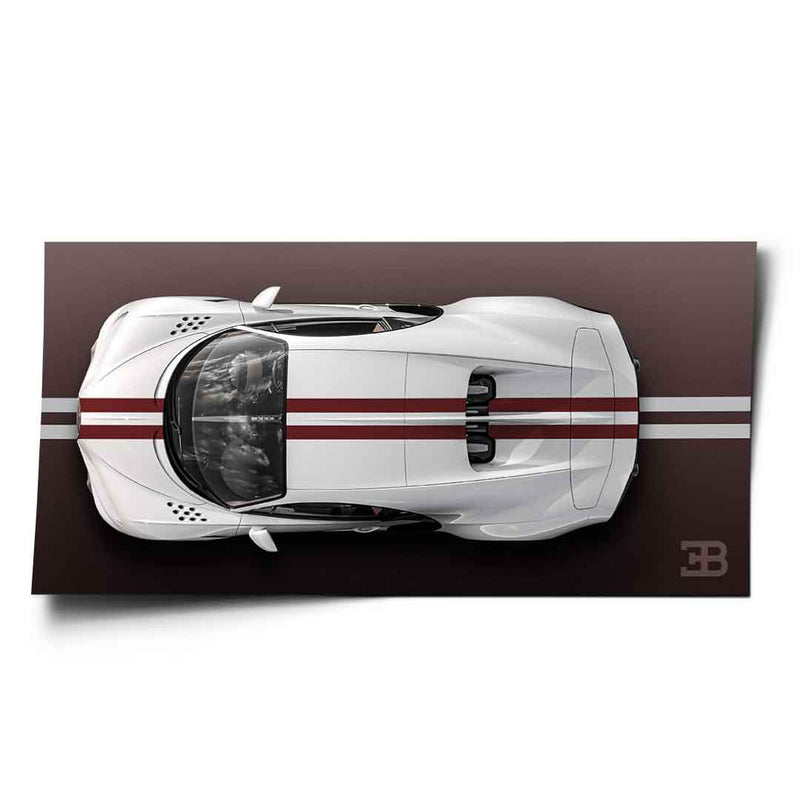 Bugatti Centodieci - Poster