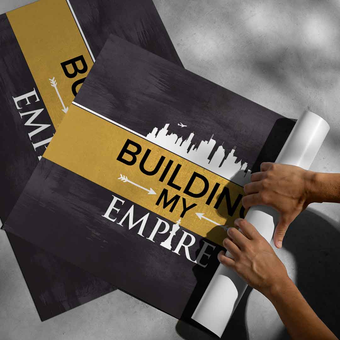 Building my Empire - poster