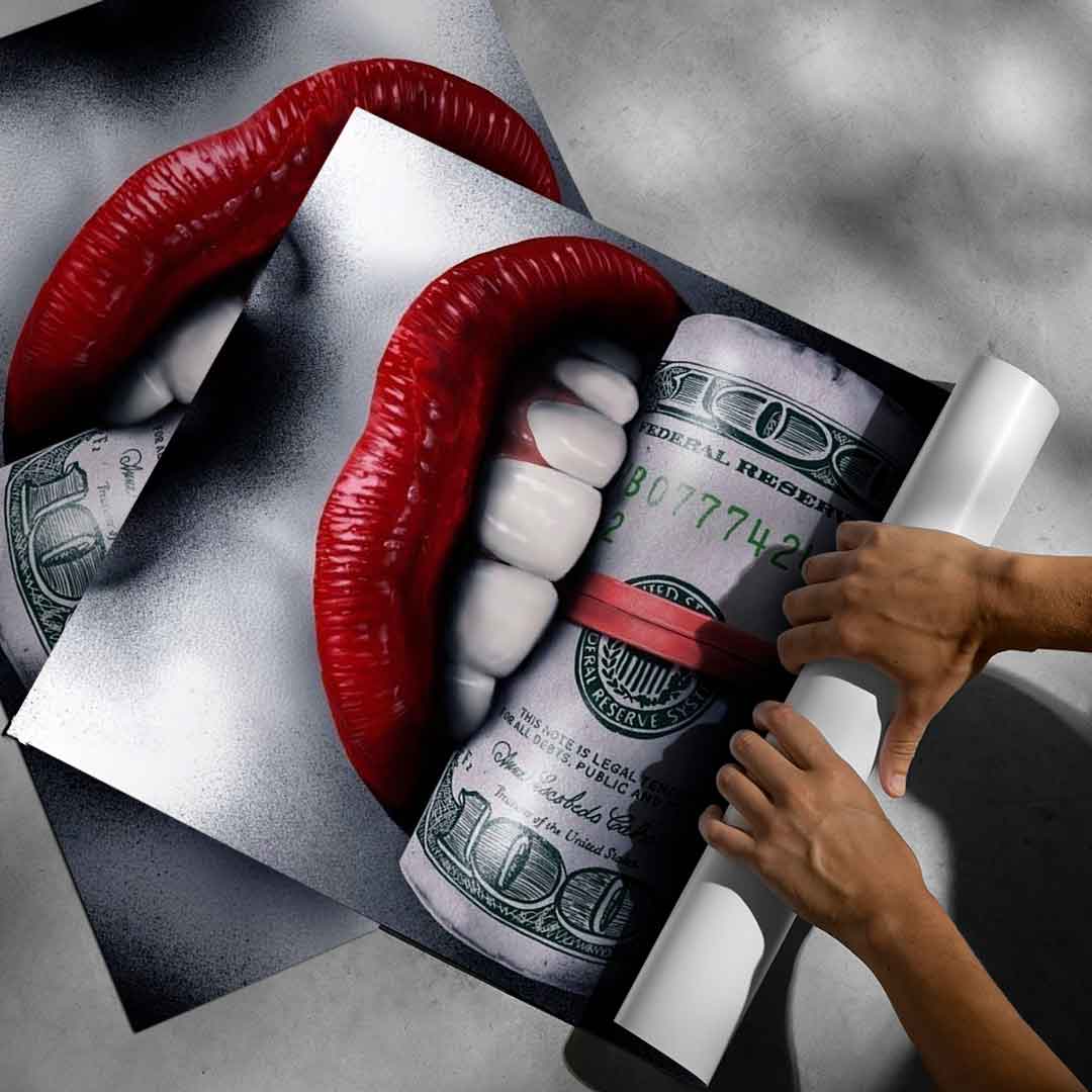 Bundle in Mouth - Poster