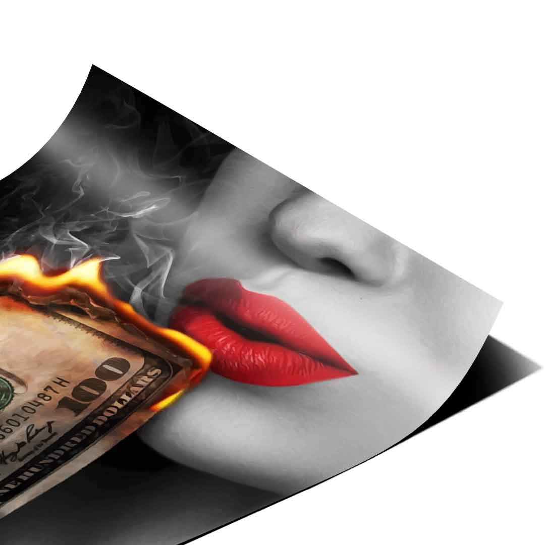 Burning Money - Poster