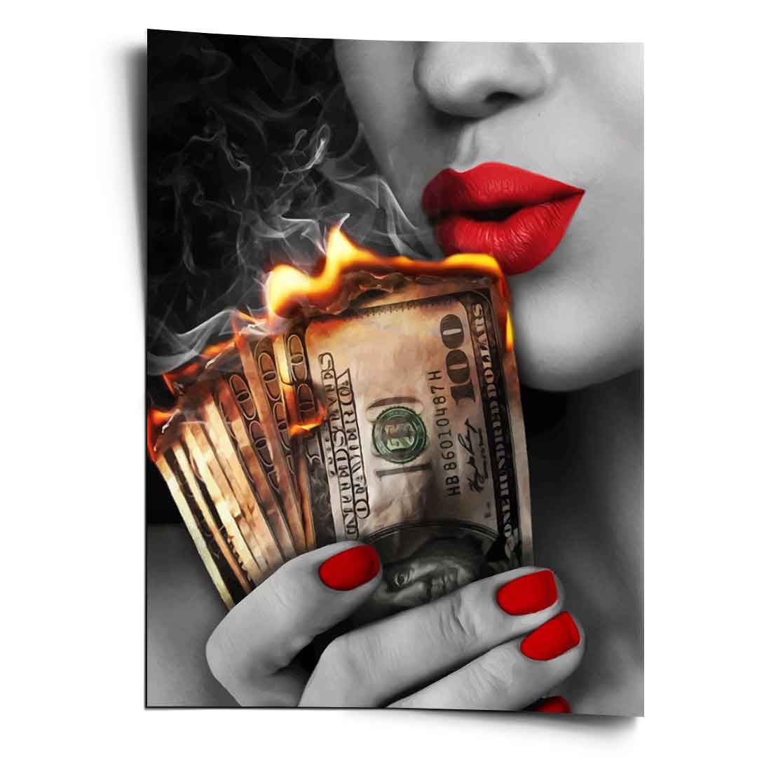 Burning Money - poster