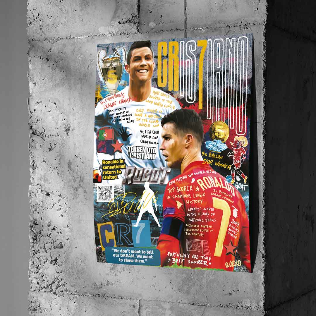 CR7 style - poster