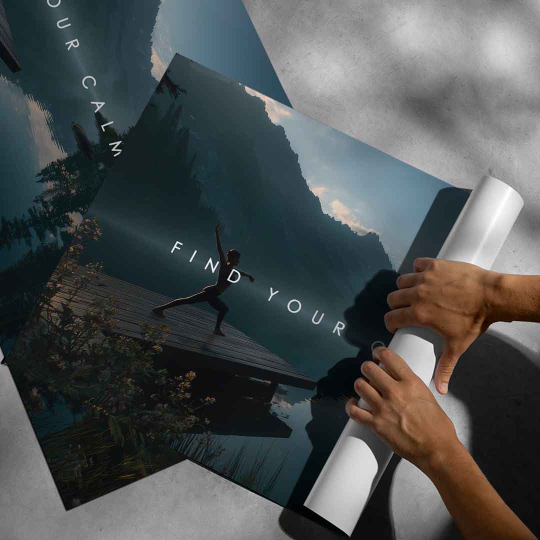 Calm in Chaos - Poster