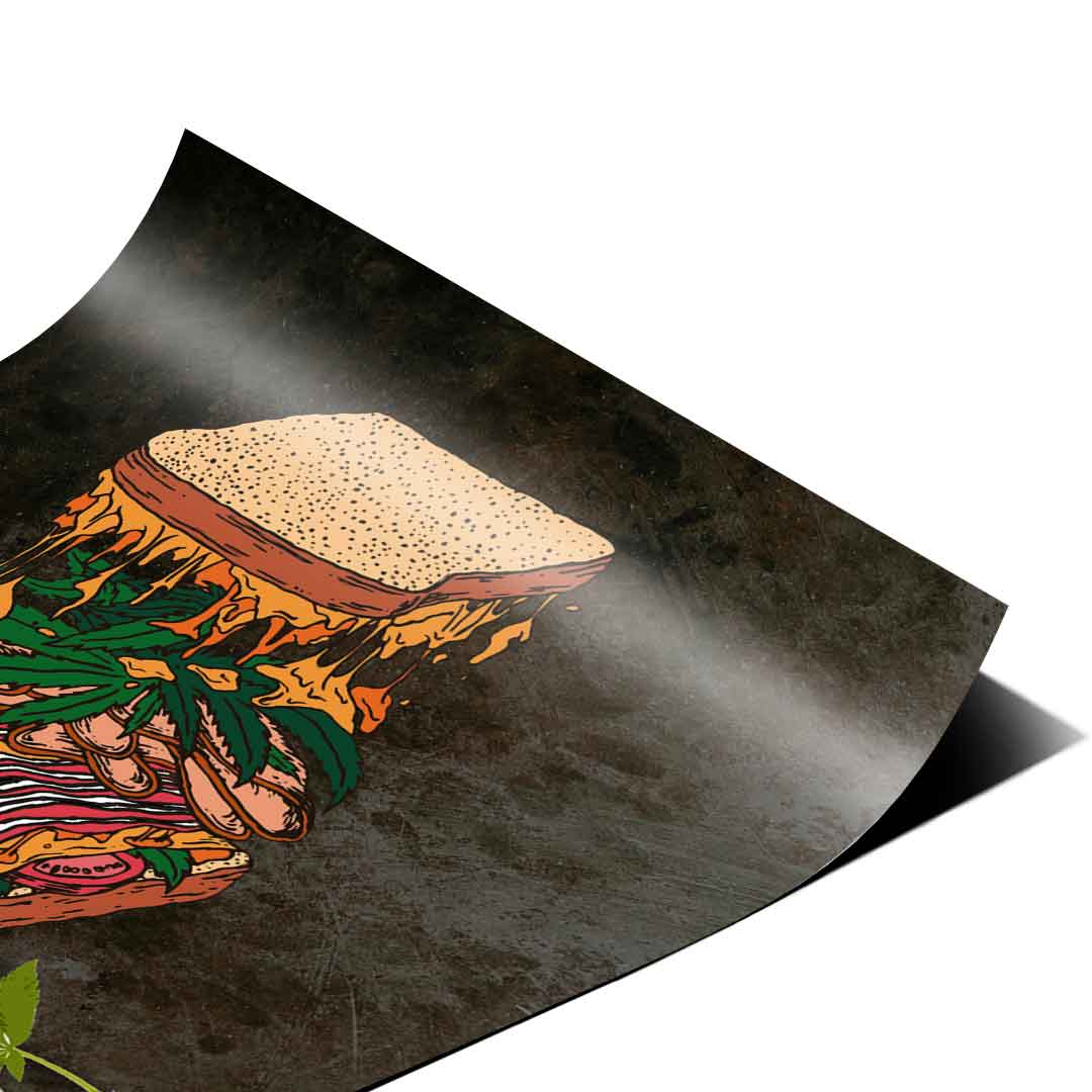 Cannabis Sandwich - Poster