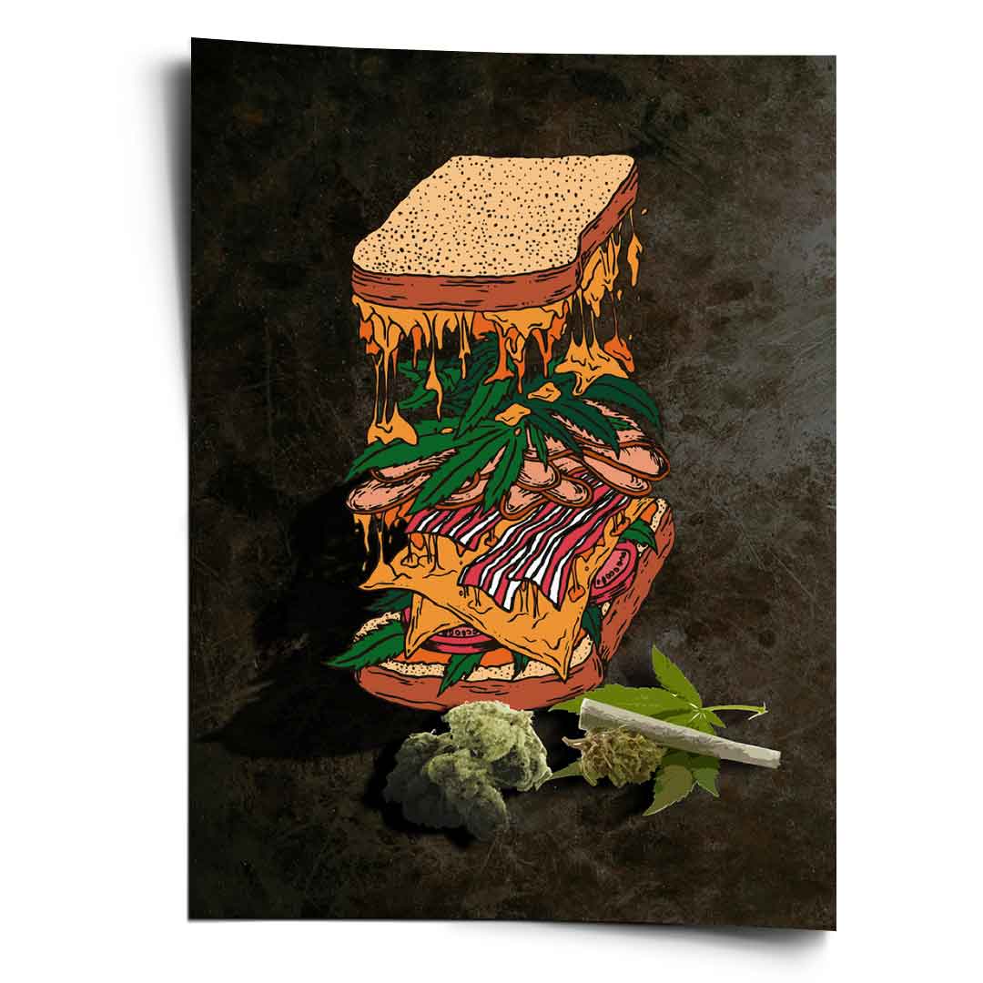 Cannabis Sandwich - Poster