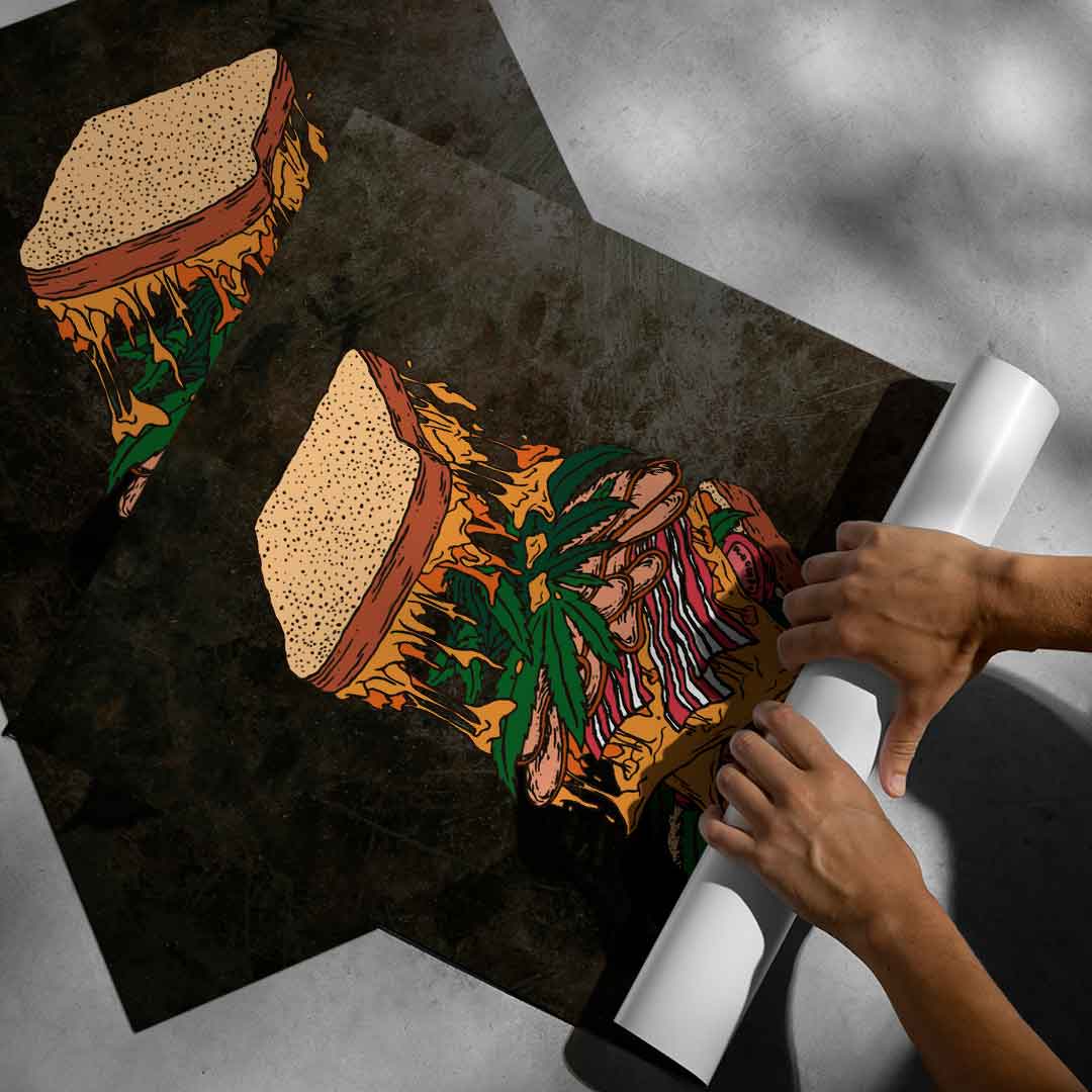 Cannabis Sandwich - Poster