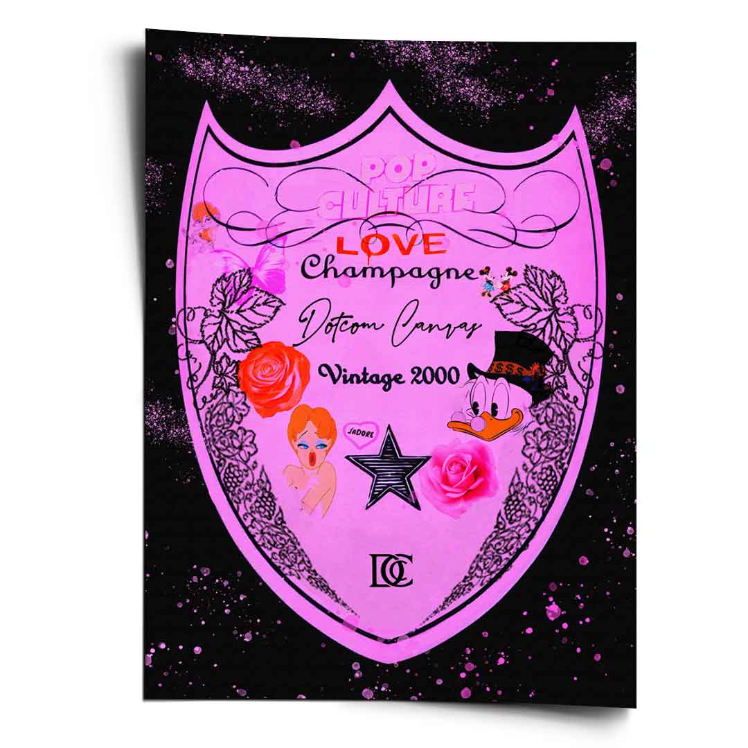 LOVE CHAMPAGNE  - Poster