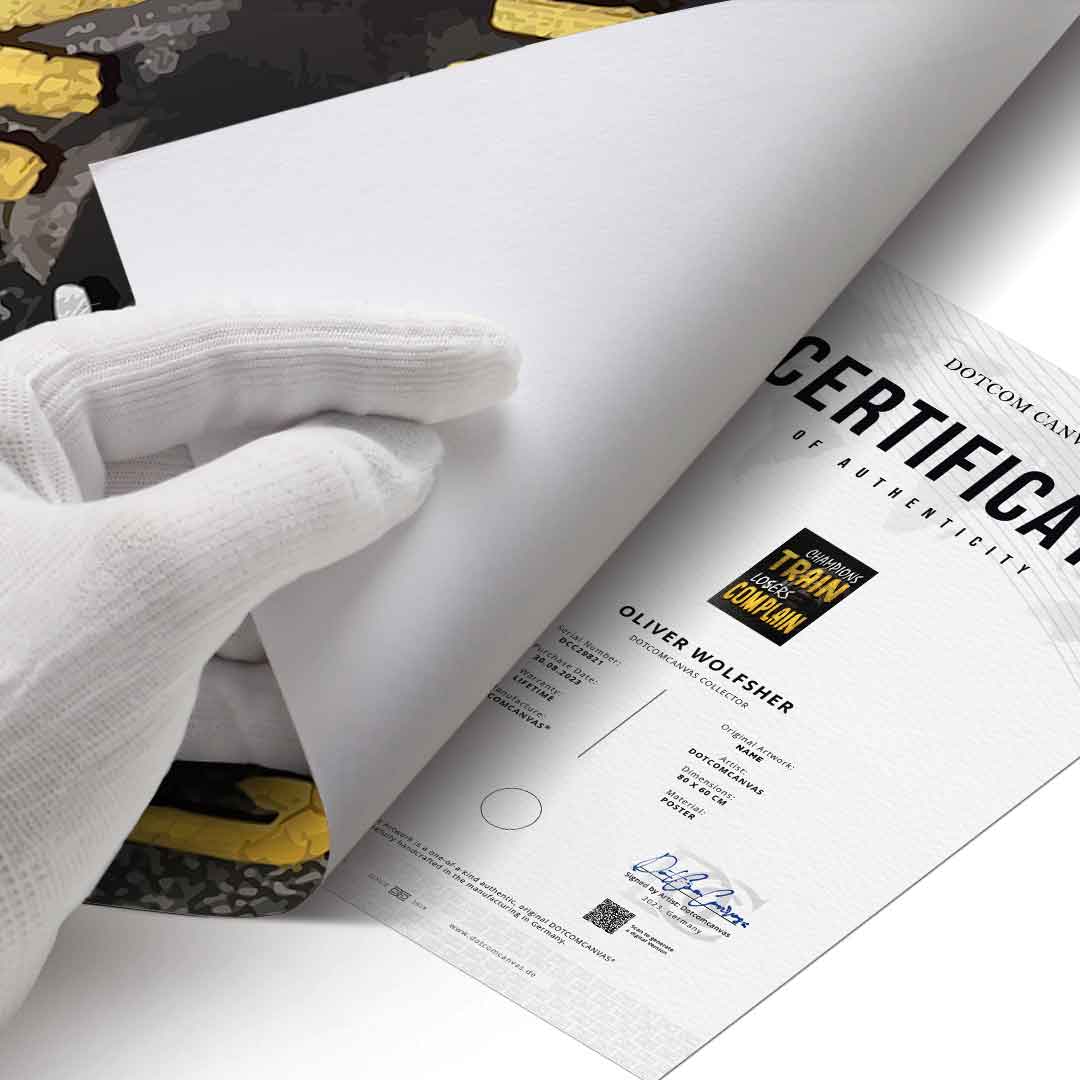 Champions Train Losers Complain - Poster