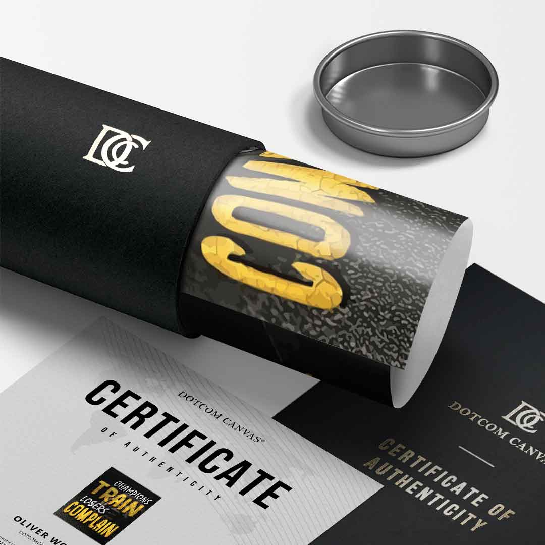 Champions Train Losers Complain - Poster