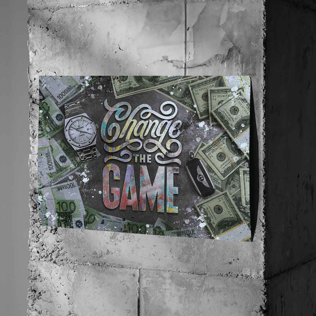 Change the game - poster