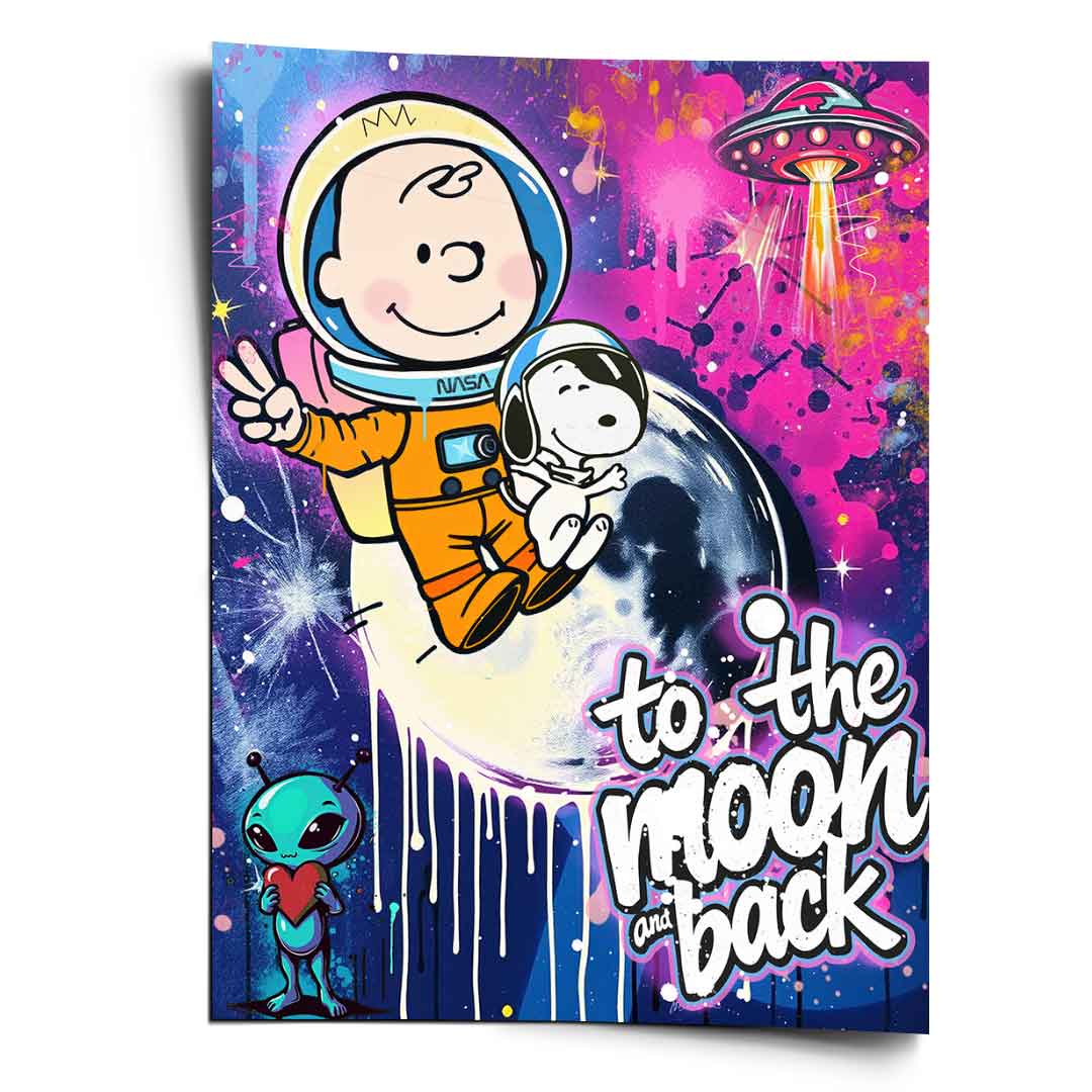 Charlie Snoopy - Poster