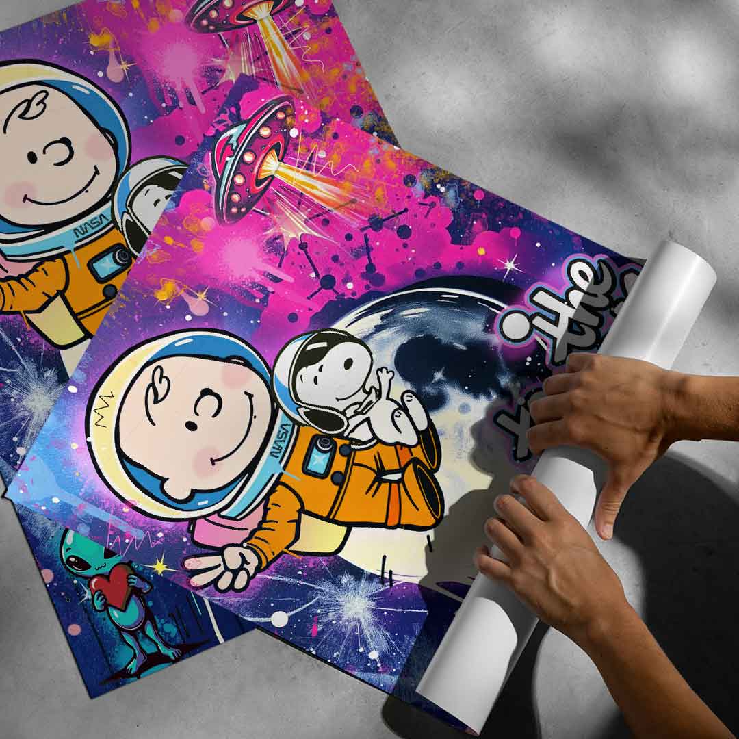 Charlie Snoopy - Poster