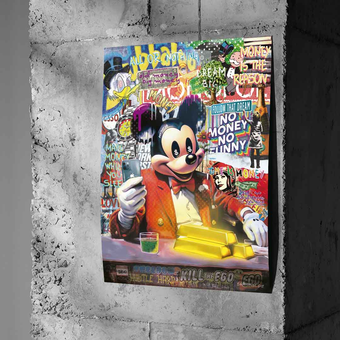 Comic Mouse Business - Poster