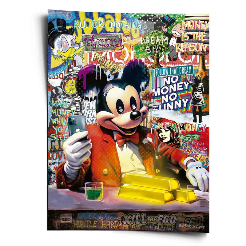 Comic mouse business - poster