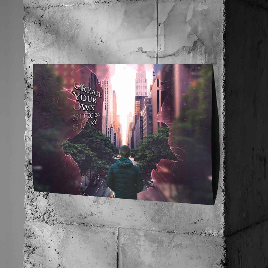Create your own Success Story - Poster