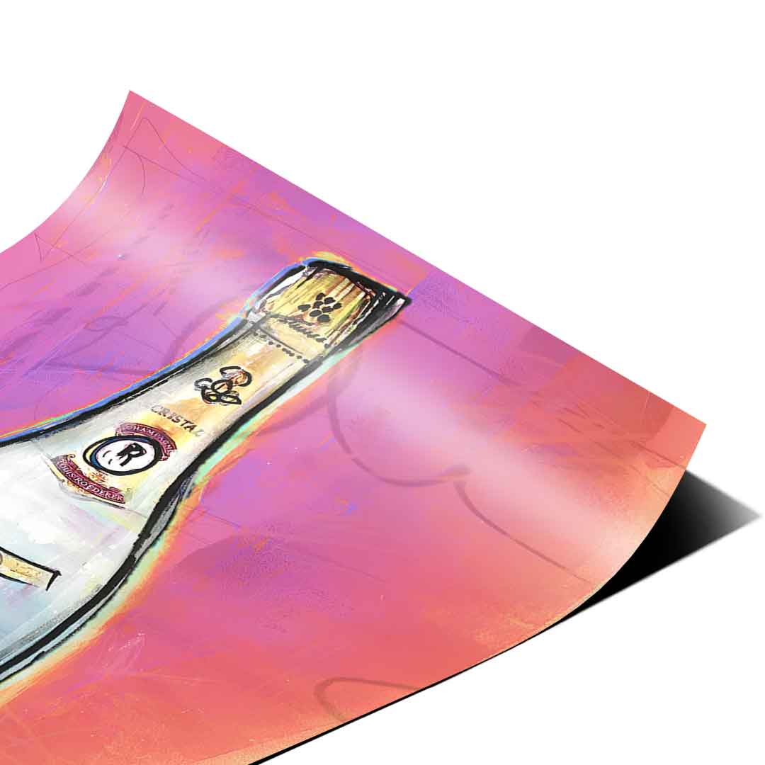 Crystal pink - Poster