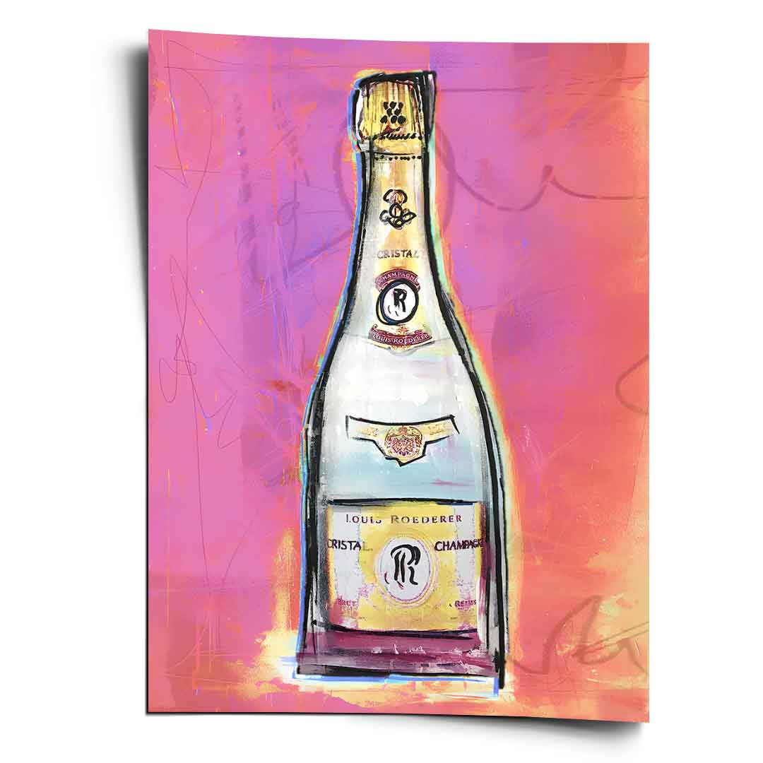 Cristal pink - poster