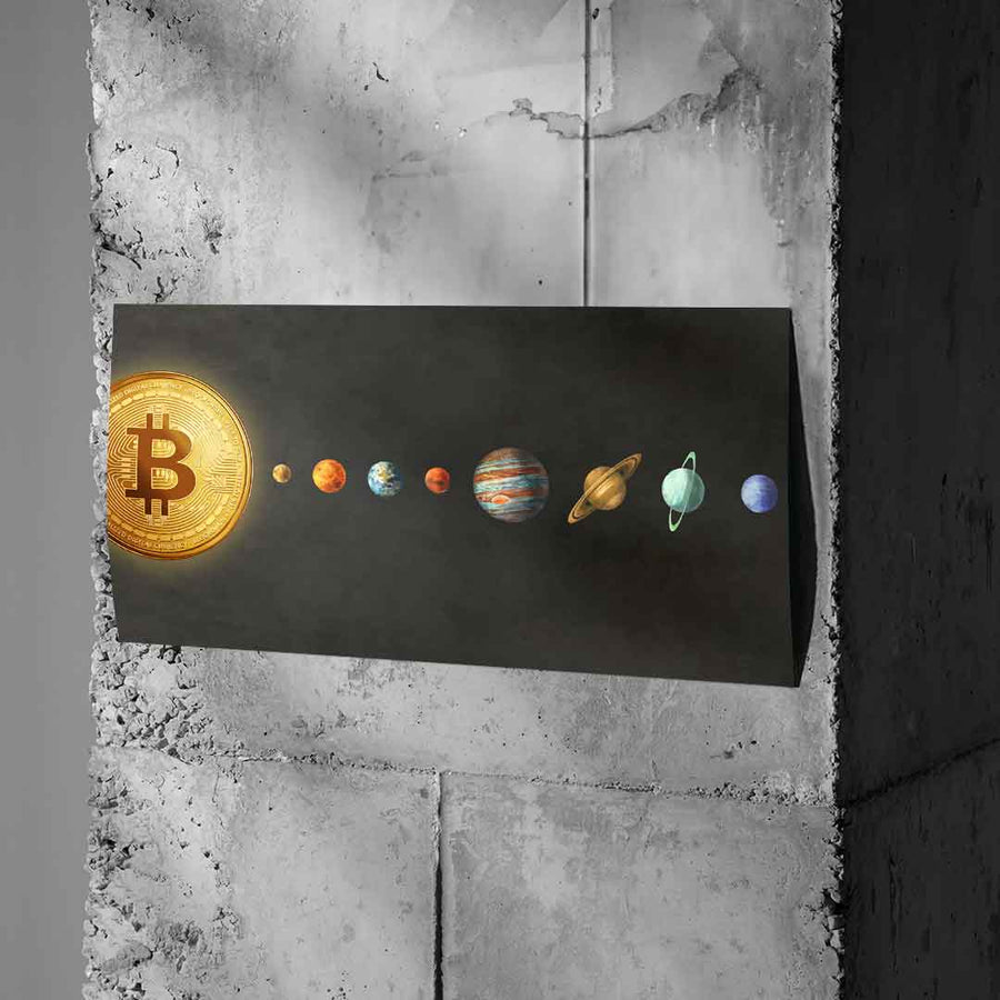 Crypto Planety - Plakat