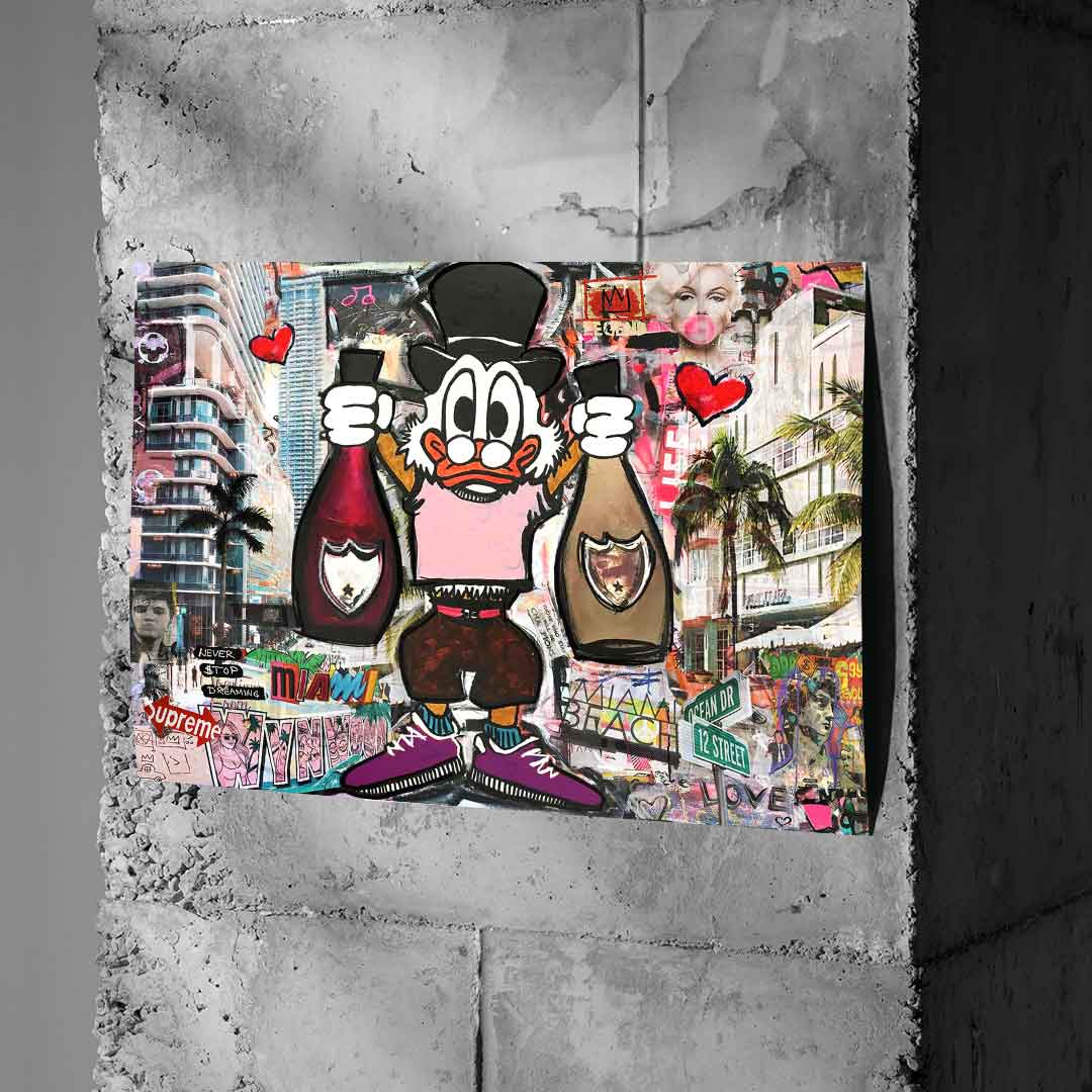 Scrooge Miami - Poster