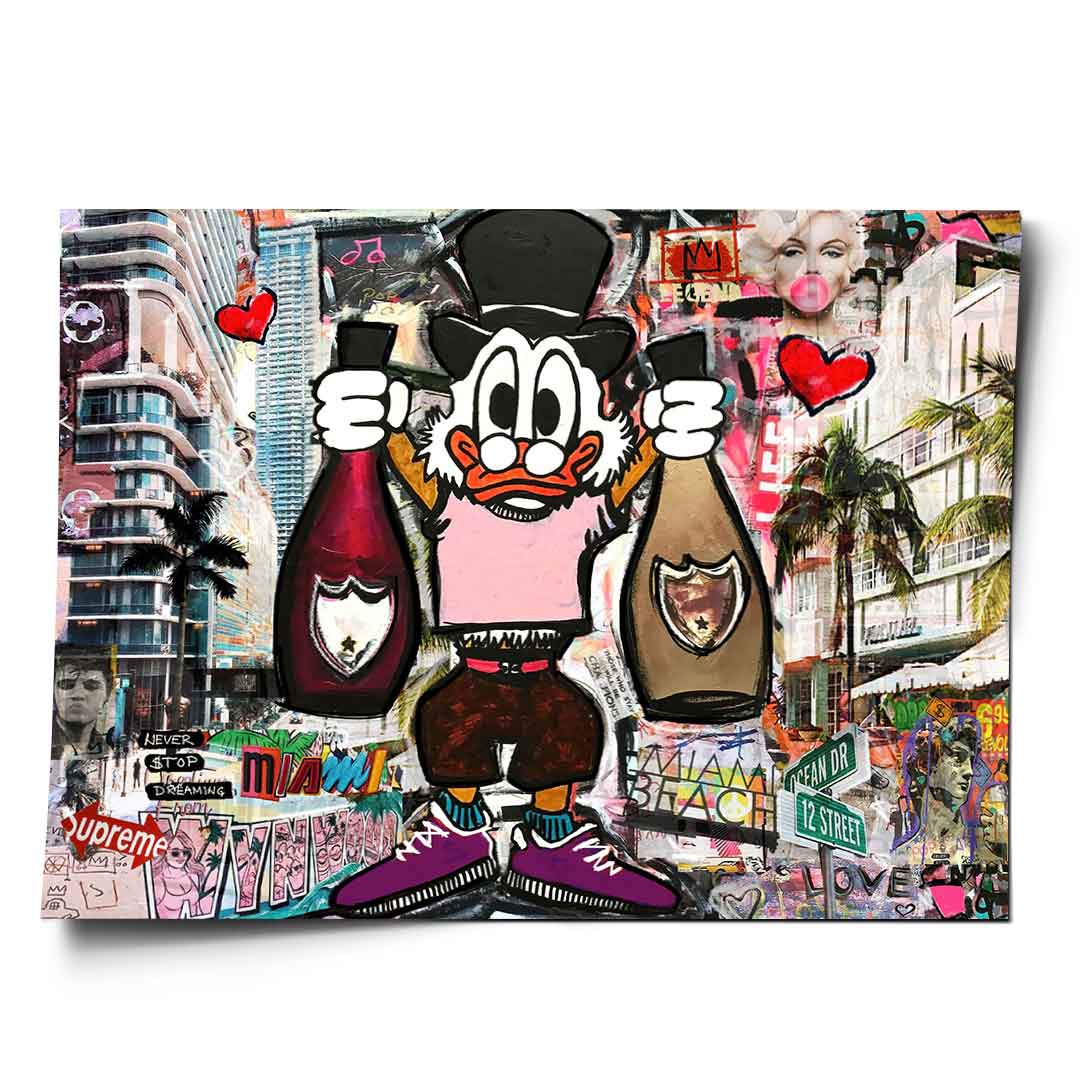 Scrooge McDuck Miami - Poster