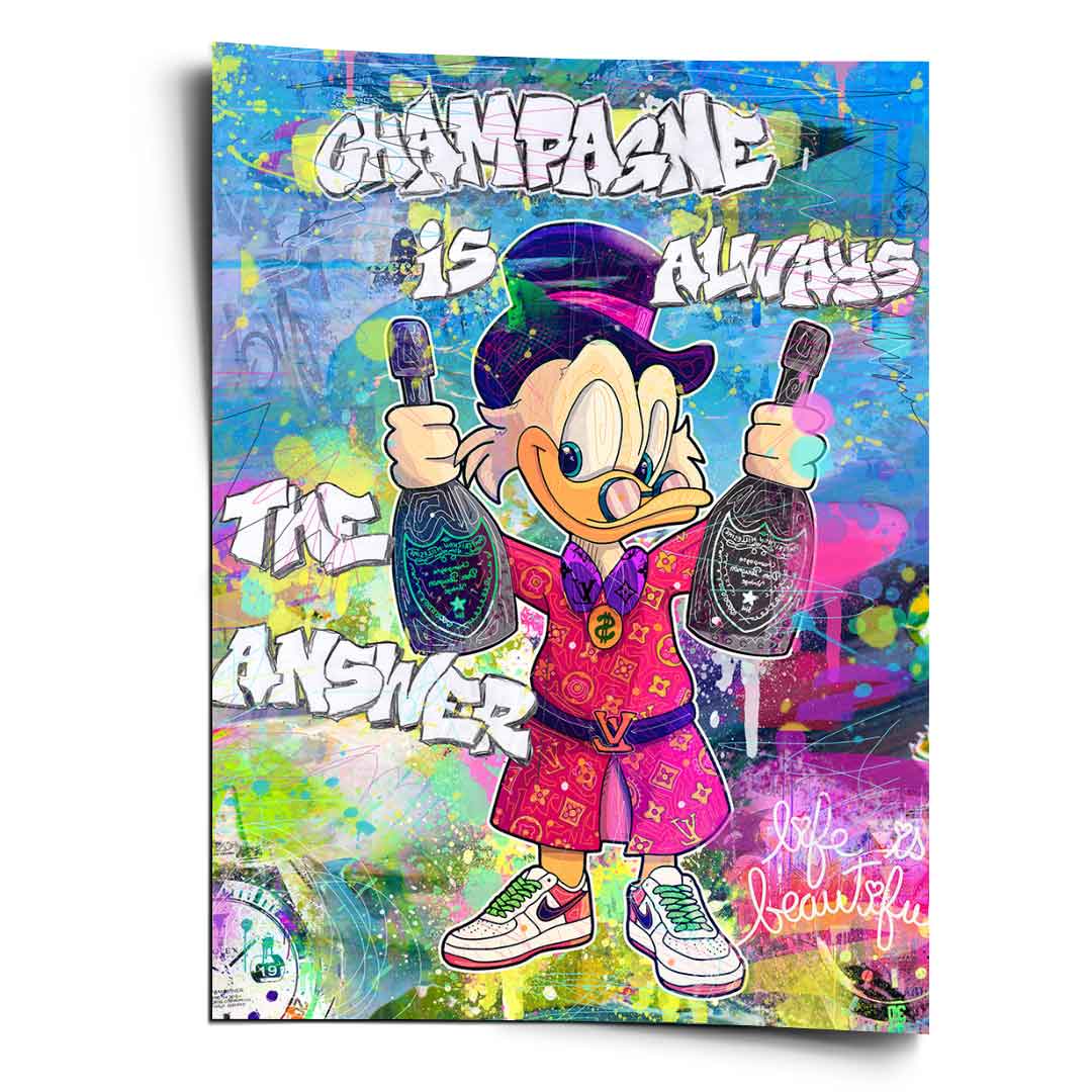 Scrooge McDuck World - Poster