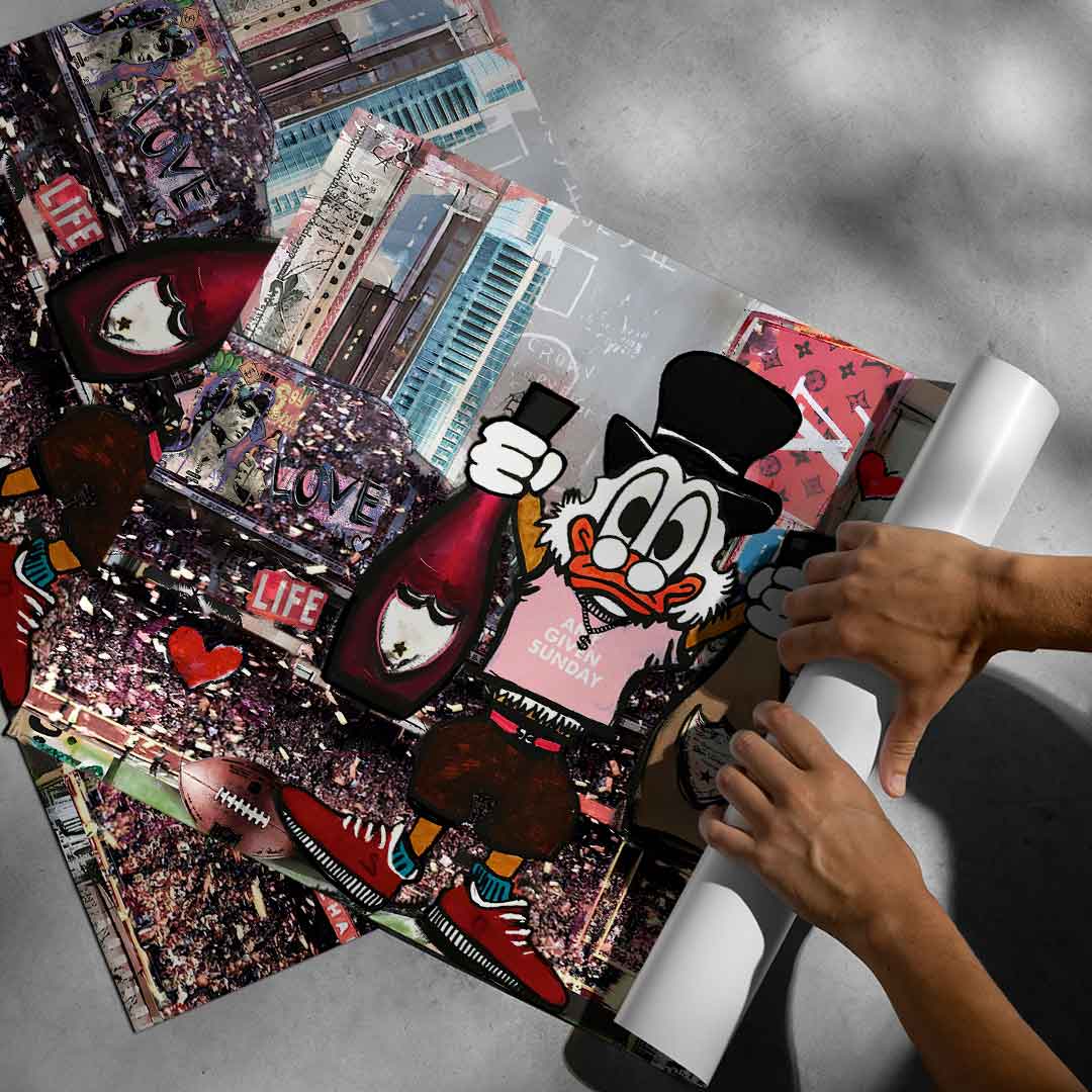 Scrooge McDuck Any Given - Poster