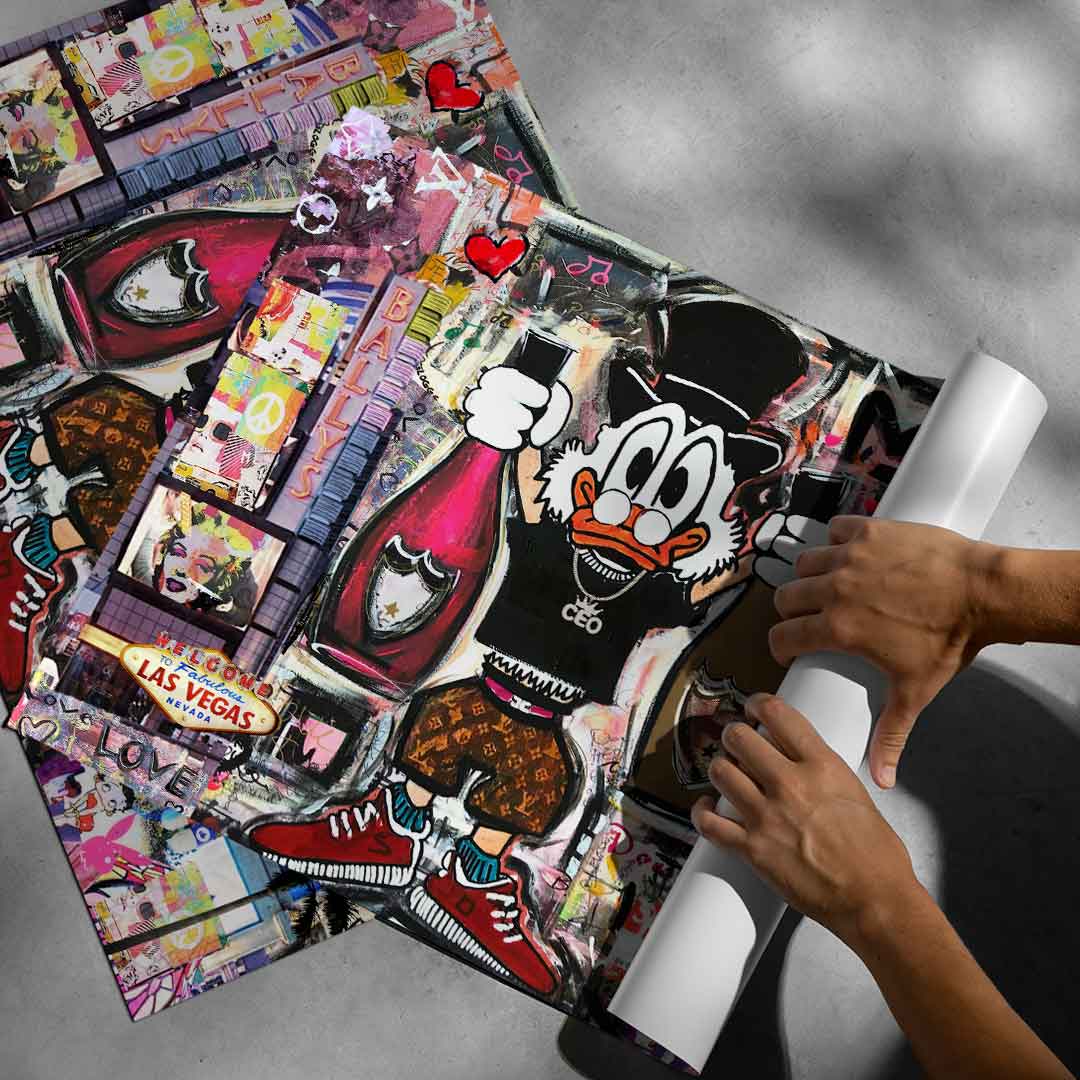 Dagobert in Las Vegas - Poster