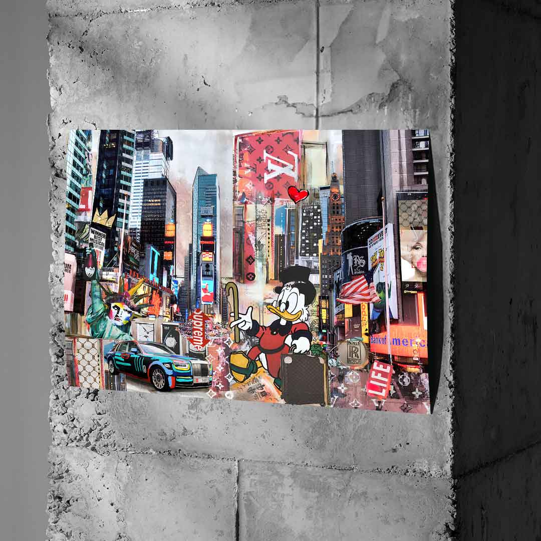 Dagobert in New York City - Poster