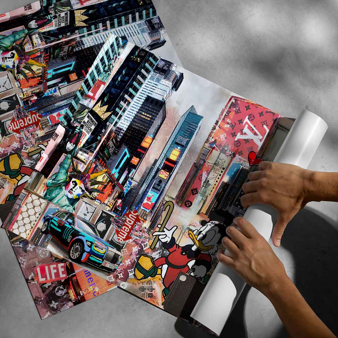 Dagobert in New York City - Poster