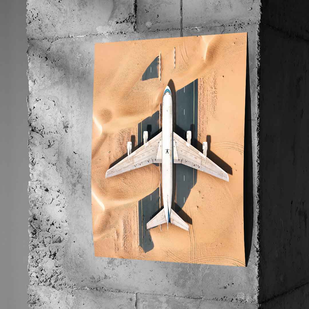 Desert Plane - Poster