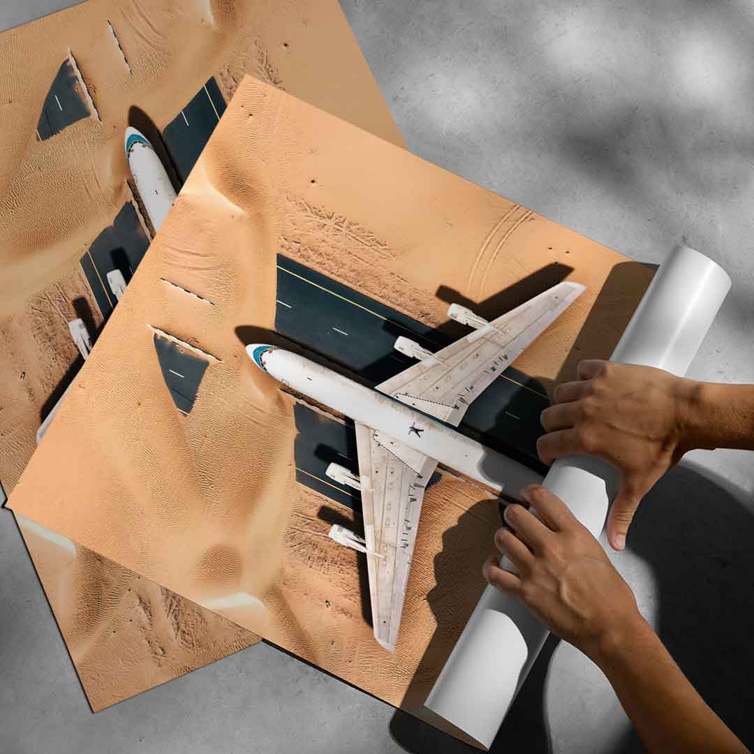 Desert Plane - Poster