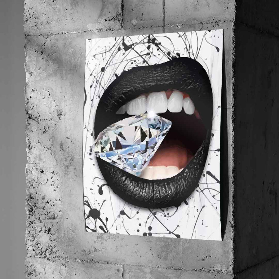 Diamentowe Usta - Plakat