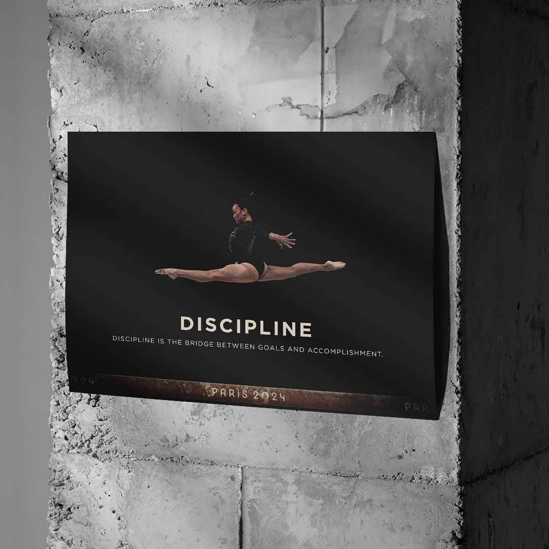 Discipline #Turnen - Poster