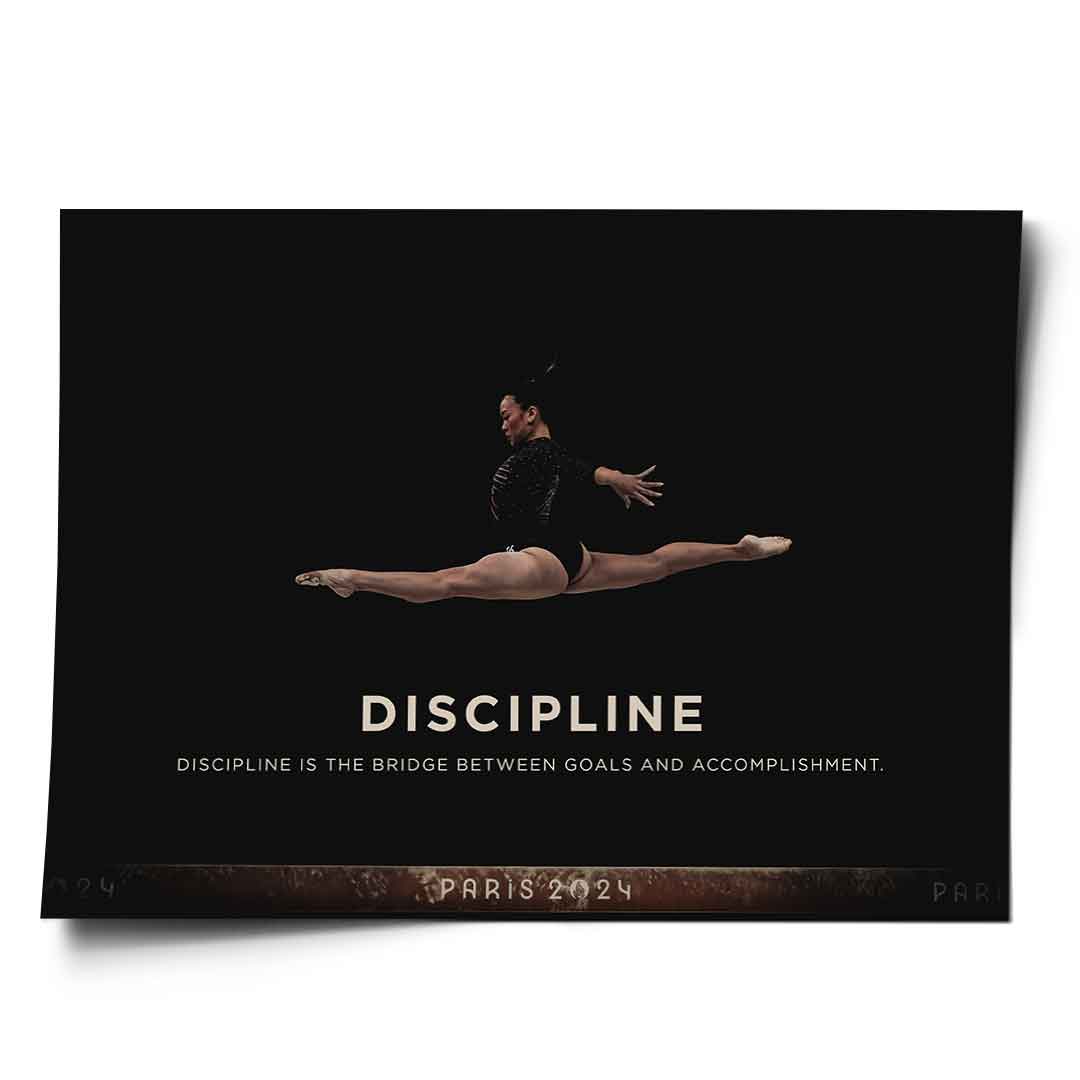 Discipline #Turnen - Poster