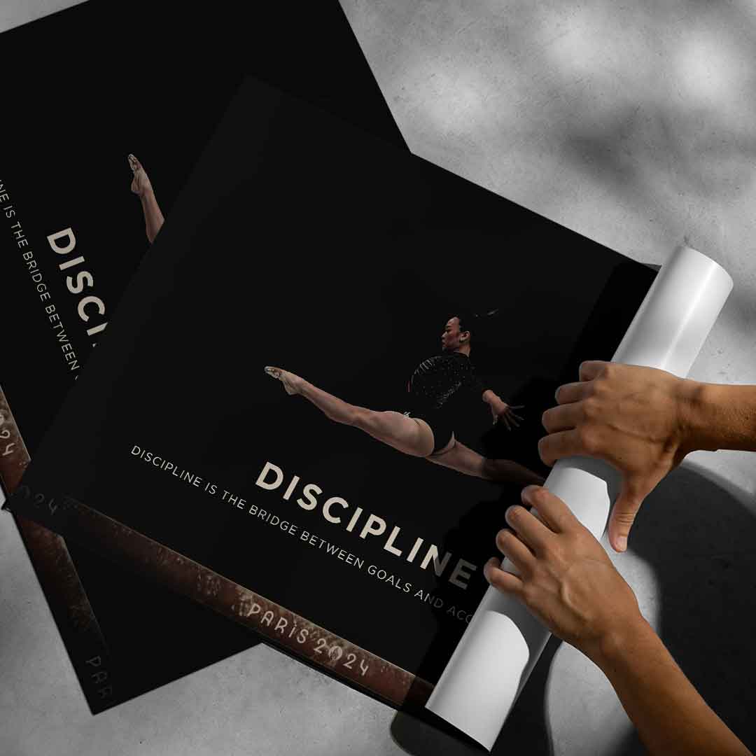 Discipline #Turnen - Poster