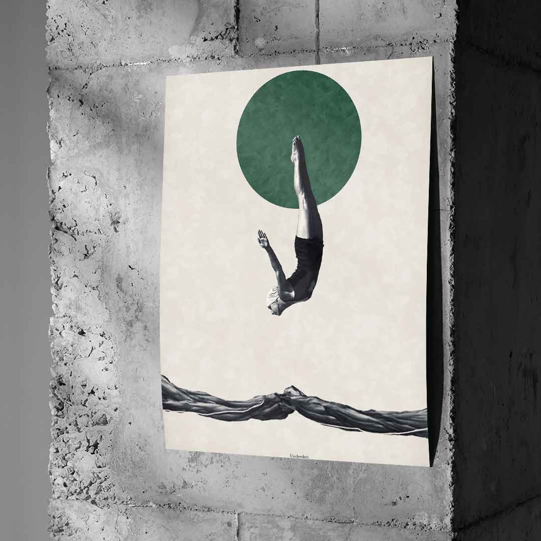 Diving poster