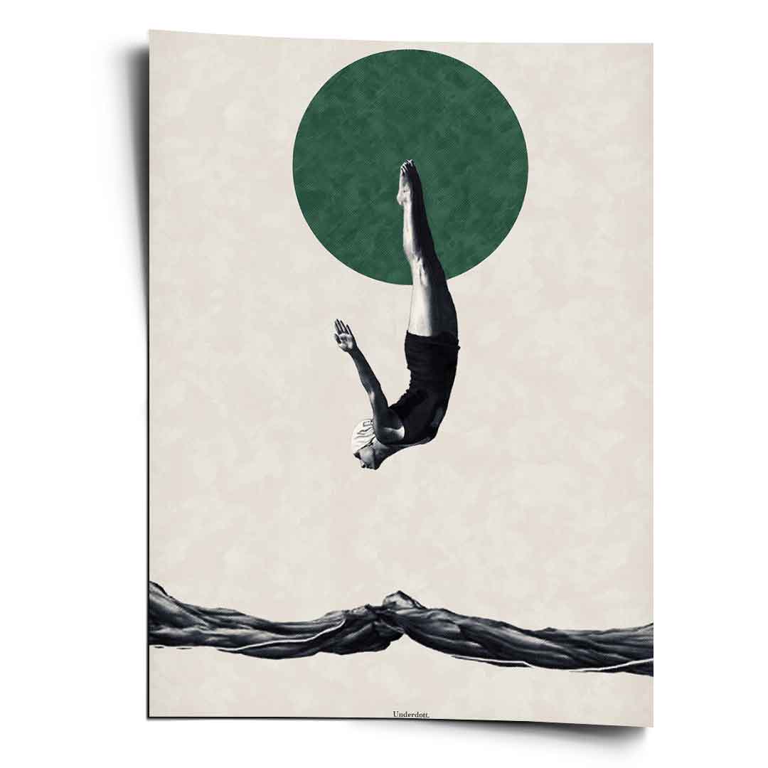 Diving poster