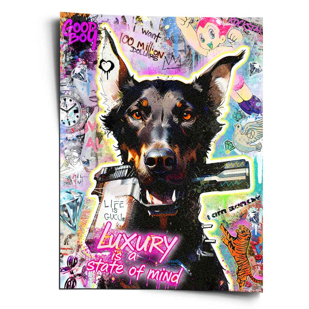 Doberman Luxury - Poster