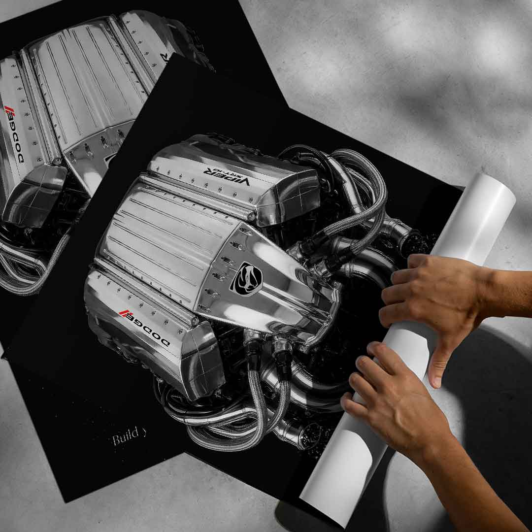 Dodge Viper V 10 - Poster