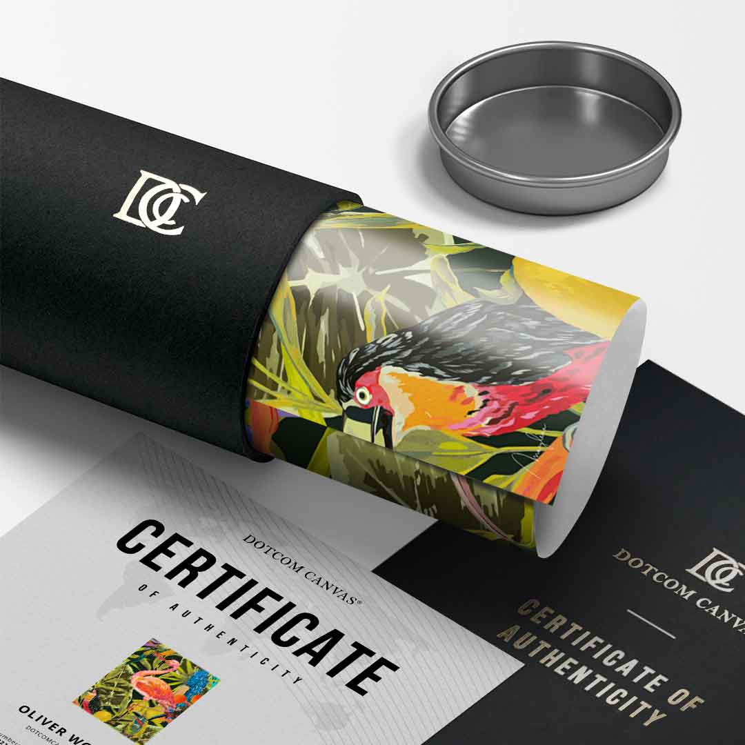 Jungle Flamingo - Poster